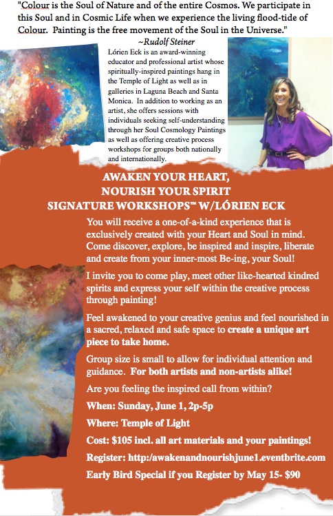 awaken your heart nourish your spirit signature workshop image 